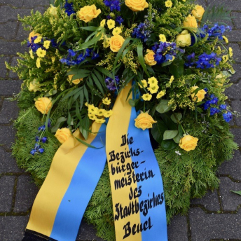 Kopfkranz, Blumen Hegemann, Bonn-Beuel