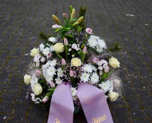Trauergesteck, Blumen Hegemann, Bonn-Beuel