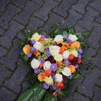 Trauerherzen, Blumen Hegemann, Bonn-Beuel