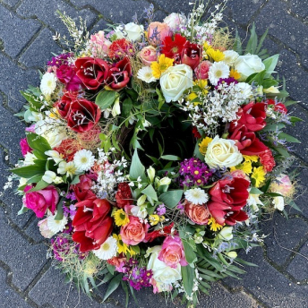 Trauerkranz, Blumen Hegemann, Bonn-Beuel