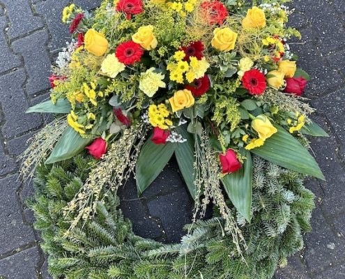 Kopfkranz, Blumen Hegemann, Bonn-Beuel