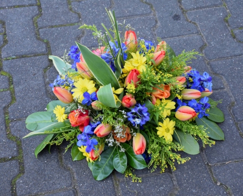 Sargbouquets, Blumen Hegemann, Bonn-Beuel