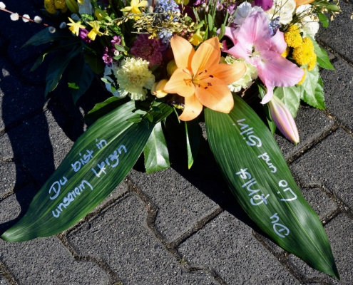 Trauerschleifen, Blumen Hegemann, Bonn-Beuel